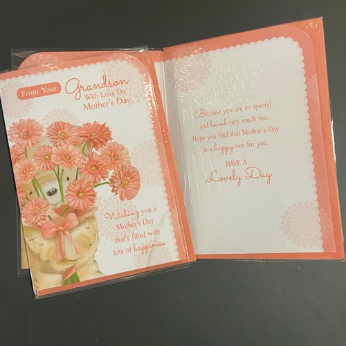 Mothers Day Cards for Grandmothers Assorted Titles From Grandchild Grandchildren - Picture 14 of 14