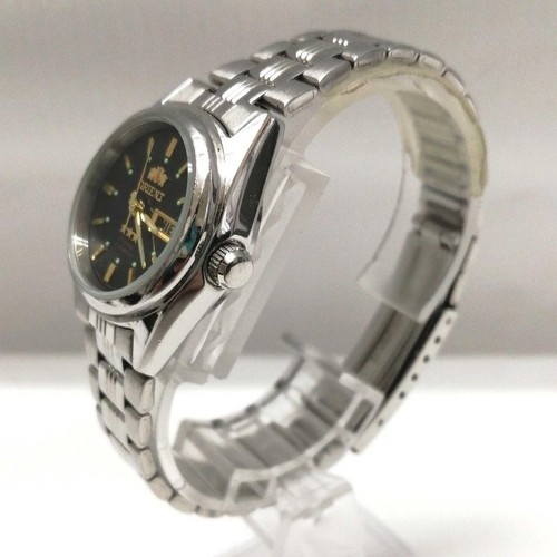 ORIENT NQ1P-QO Automatic Women's Watch Black Dial Analog Round From Japan - Picture 2 of 9