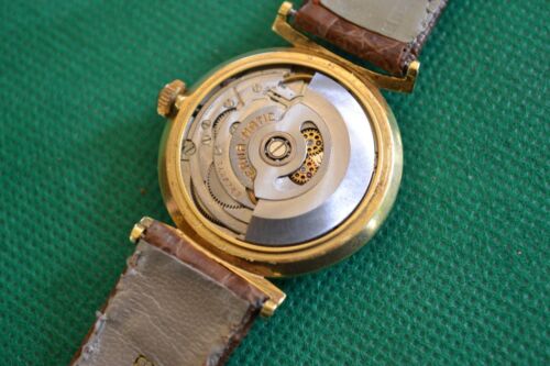 eternamatic centenaire 18k mens automatic -art deco lugs-rare - Picture 4 of 6