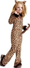 Fun World Pretty Leopard Cats Animals Childrens Kids Halloween Costume 114972