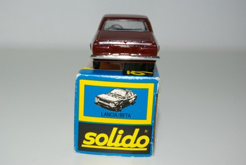 SOLIDO 52 LANCIA BETA BROWN MINT BOXED - Bild 5 von 7