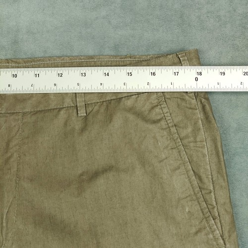 Ermenegildo Zegna Dress Pants Mens 36x32 Tan Khaki Narrow Fit Garment Dyed Chino - Picture 9 of 15