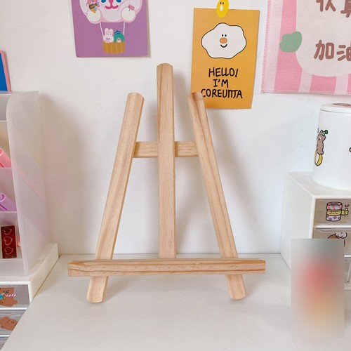 Tablet Stand for IPad Kindle Desktop Adjustable Wooden Holder Mini Easel Tablet - 第 14/14 張圖片