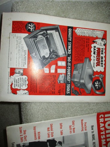 Home Craftsman Magazines-lot of 3,April/June/August 1954 - Picture 3 of 7