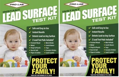 Pro-Lab LS104 Instant Lead Surface Do It Yourself Test Kits - Pack of 2