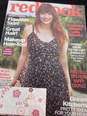 Redbook Magazine May 2018 Bryce Dallas Howard Flawless Skin Great Hair