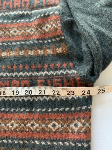 Fisherman Out of Ireland Pullover mit Reißverschluss Herren Größe XXL Wolle - Bild 6 von 7