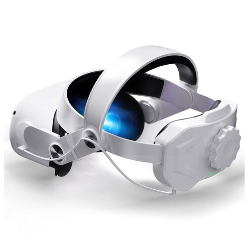 For Meta Oculus Quest 2 VR with 5200mAh Battery Elite Head Strap Band Adjustable - Picture 2 of 15