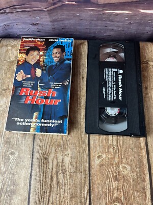 Rush Hour VHS Jackie Chan, Chris Tucker 