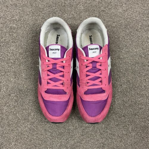 Saucony Jazz Low Pro Größe 6 Sneaker pink Wildleder lila SK166322 - Bild 2 von 8