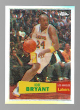 2007-08 Topps Chrome 1957-58 Variation Kobe Bryant Refractor #382/999