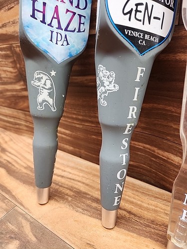 Firestone Brewing Beer Tap Handles 12" 6" - Picture 5 of 12