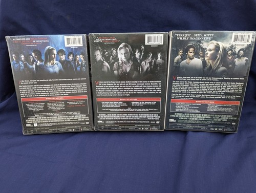 True Blood NEW sealed DVD box sets HBO Series Seasons 1-3 - Picture 5 of 6
