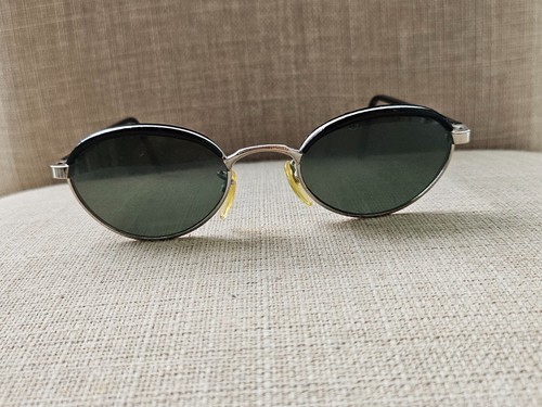 Vintage Nine West Women Sunglasses Black/SIlver Frame Eye Wear Shades - Picture 5 of 13