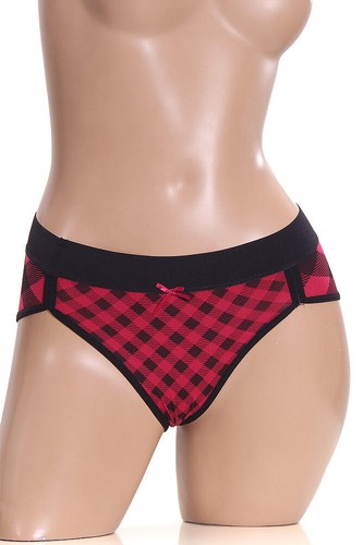 ScarvesMe 12er Pack Damen verschiedene Farben Buffalo Karo Sexy Hipster Höschen - Bild 3 von 12