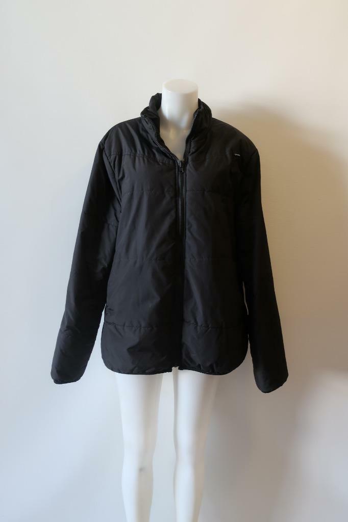 MENS BENCH URBANWEAR BLACK ZIP PUFFER JACKET XXL Gem