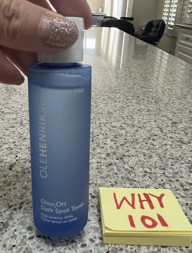 OLE HENRIKSEN Glow2OH Dark Spot TONER AHA’s 2.2oz/65mL DELUXE /Travel SIZE - Picture 4 of 11