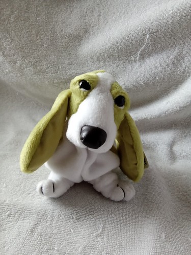 Applause Hush Puppies Lot Of 3 Plush Bean Bag Basset Hounds 6” Dog - Picture 8 of 10