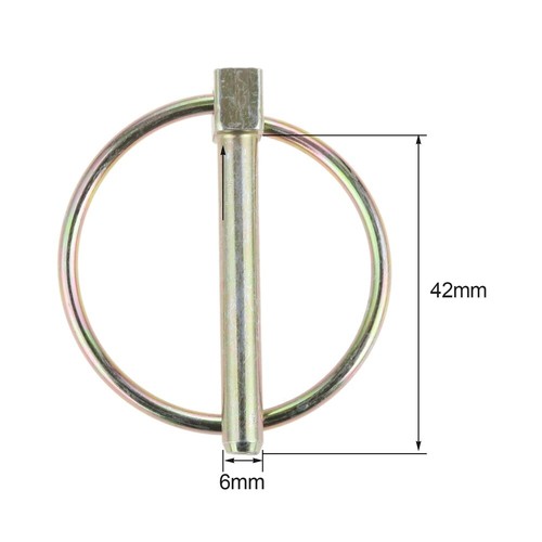 2/5/10pcs Lynch Pin Color Zinc-plated Secure Coupler Latch Jack Leg Pintle Hook - Picture 13 of 83