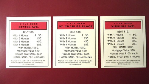 Monopoly 1998 DELUXE Edition Board Game PARTS - Replacement PIECES Used Hasbro - Picture 33 of 39