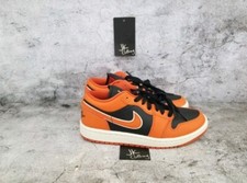 Nike Air Jordan 1 Low SE Sport Spice Orange Black DV1299-800 Women's Size 5.5