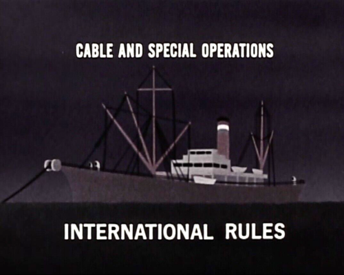 16mm film USN ship lights "Rules for the Road" Documentary--Great information - Picture 17 of 18