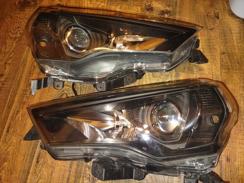 Pair Black Projector Headlights w/ Bulbs for 2014-2020 Toyota ...
