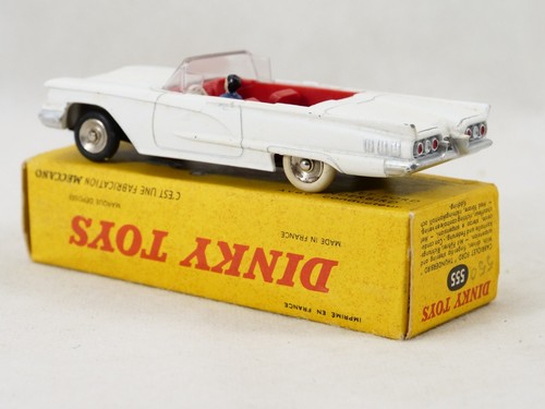 Dinky Toys F No. 555 Ford Thunderbird Convertible in Box 1/43 - Picture 5 of 10