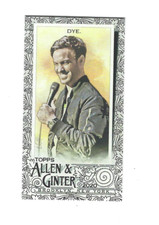 JEFF DYE 2020 TOPPS ALLEN & GINTER MINI BLACK BORDER - SP 