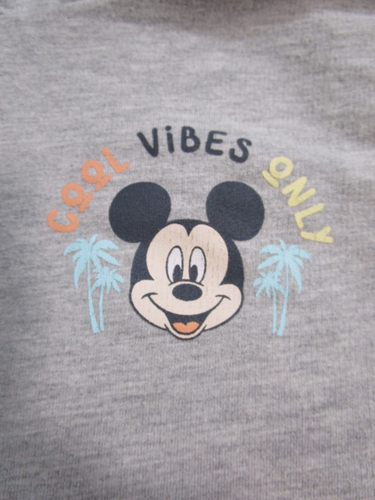 Disney Mickey Mouse 2 Piece Hooded T-Shirt Shorts Matching Set Unisex Youth 7 - Picture 3 of 15