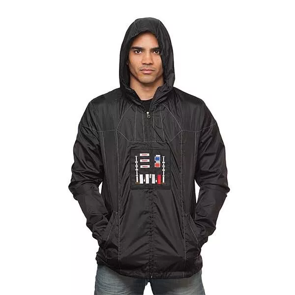 Officially Licensed Star Wars Vader (LARGE) Windbreaker Jacket | eBay