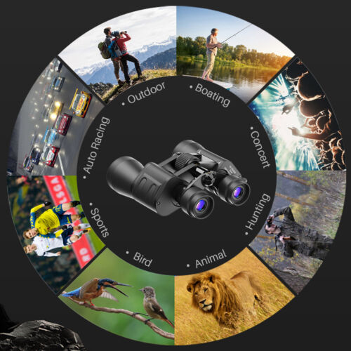 180x100 High Power Military Binoculars Waterproof Hunting Zooming Skyscope Night - Picture 16 of 17
