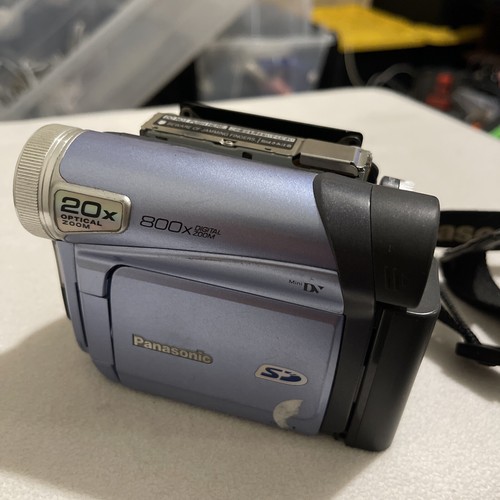 Panasonic PV-GS12 Mini DV Hybrid Camcorder Only - For Parts Read Description - Picture 1 of 6