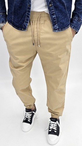 Pantalone Uomo Cotone Elastico Primaverile Tasche America Molla caviglie casual - Imagen 6 de 18
