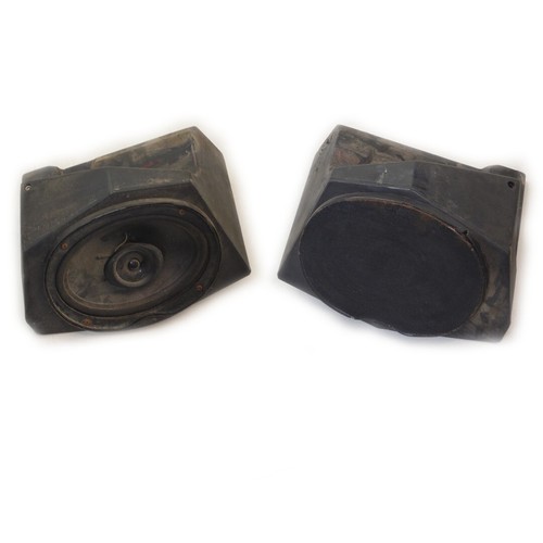 Aftermarket for Jeep Speaker Box Enclosure Pair w/ Speakers FREE SHIPPING