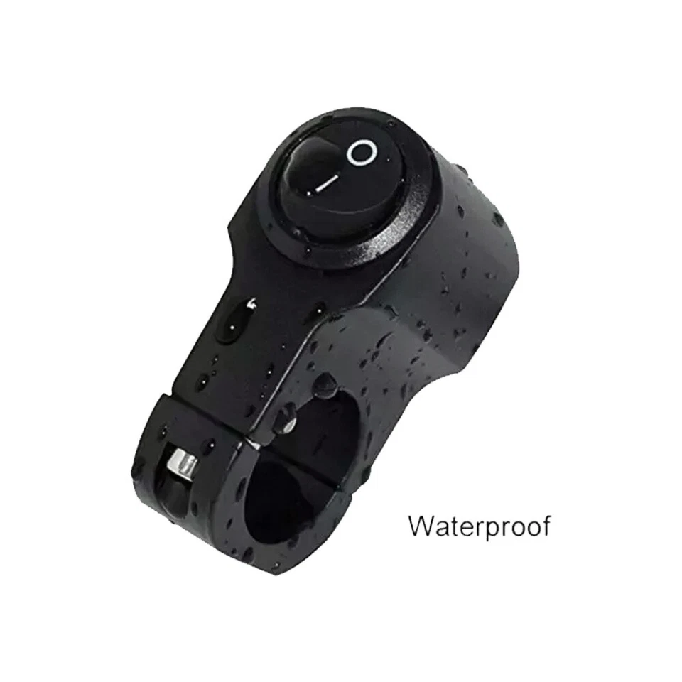 Spot Light Universal Motorcycle 7/8" Handlebar Headlight Fog ON OFF Switch - Image 2 of 4
