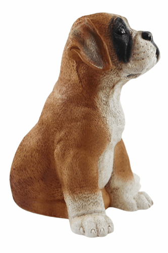 Deco Figura Perro Figurilla de Boxer Cachorro Colección Castagna Resin Altura - Imagen 5 de 6
