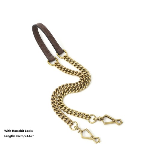 Correa de cuero de cadena de repuesto para mujer bolso de hombro bolso de mano sin logotipo - Imagen 17 de 28