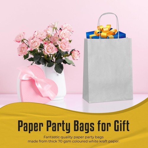 Party Gift Bags with Handle - Paper Carrier Bag for Christmas, Birthday, Wedding - Picture 142 of 217