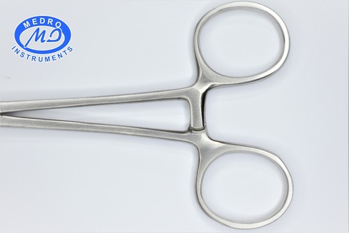 ROCHESTER PEAN 6.25" LOCKING HEMOSTAT FORCEPS, CURVED SURGICAL INSTRUMENTS - Picture 5 of 7