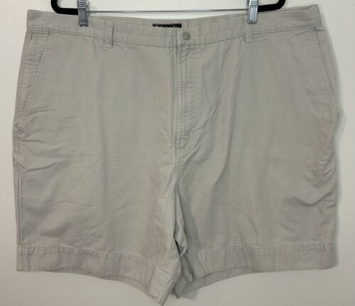 Columbia Shorts Men's 44 Beige Khaki 8"  Outdoor Hike Trail Camp Tag 46 - Picture 1 of 10