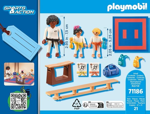 Playmobil 71186 Karate Training - Picture 2 of 2