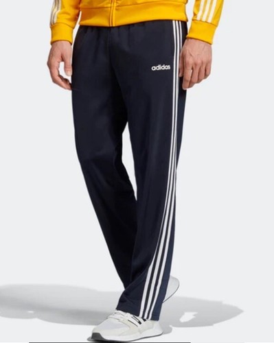 Adidas Para Hombre Essentials 3 Rayas Tejido Chándal Chaqueta Pantalones Leyenda Tinta M NUEVO - Imagen 15 de 16