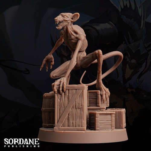 Abominate Gauntling - Pose 1 | Sordane Publishing | D&D Miniatur - Bild 4 von 5