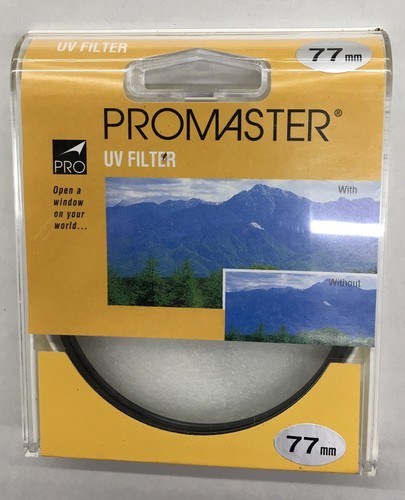 Promaster 67mm & 77mm UV Camera Filter, Preowned Condition - Picture 2 of 4