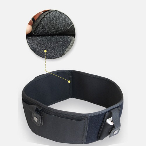 40"/50" taktisches Bauchbandholster verdecktes Tragen versteckte Waffe Taillengürtel schwarz - Bild 5 von 11