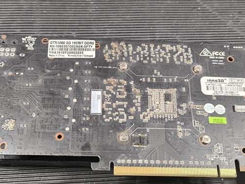 Inno3D GTX 1060 3GB DDR5 Graphics Card - Working, No Accessories - Picture 4 of 5