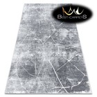 Modern Designer cheap Rug 'MEFE' Marble dark grey high low structure best carpet