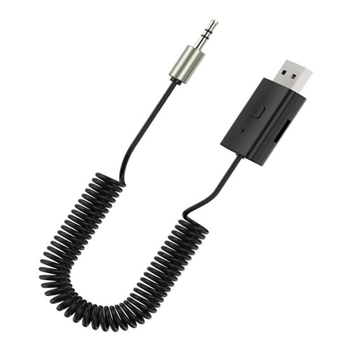 Bluetooth 5.0 AUX Adapter samochodowy USB do 3,5 mm Jack Dongle Kabel Handfree Car K G5M3 - Zdjęcie 4 z 10