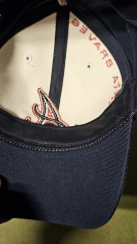 Vintage 90s Atlanta Braves MLB Hat Cap, Genuine Merchandise TEI - Picture 5 of 5